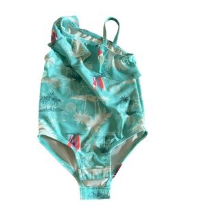 OshKosh B'gosh Aqua Palm 12 months Swim One Piece